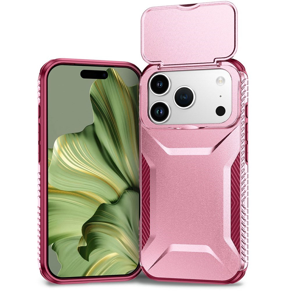 iPhone 18 Pro / 17 Pro EIDERWOOD Hybrid Plast Deksel m. Cam Slider - Rød