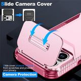 iPhone 18 Pro / 17 Pro EIDERWOOD Hybrid Plast Deksel m. Cam Slider - Rød