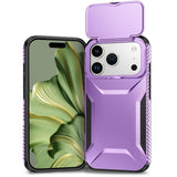 iPhone 18 Pro / 17 Pro EIDERWOOD Hybrid Plast Deksel m. Cam Slider - Lilla
