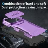 iPhone 18 Pro / 17 Pro EIDERWOOD Hybrid Plast Deksel m. Cam Slider - Lilla