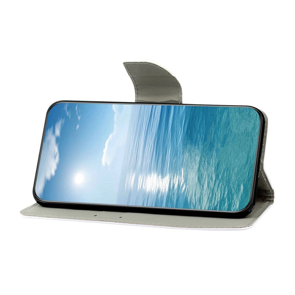EIDERWOOD Samsung Galaxy A07 Kunstskinn Flip Deksel m. Lommebok & Stropp - Katter