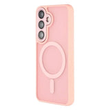 Samsung Galaxy S25 FE Hybrid Plast Deksel - MagSafe Kompatibel - Rosa