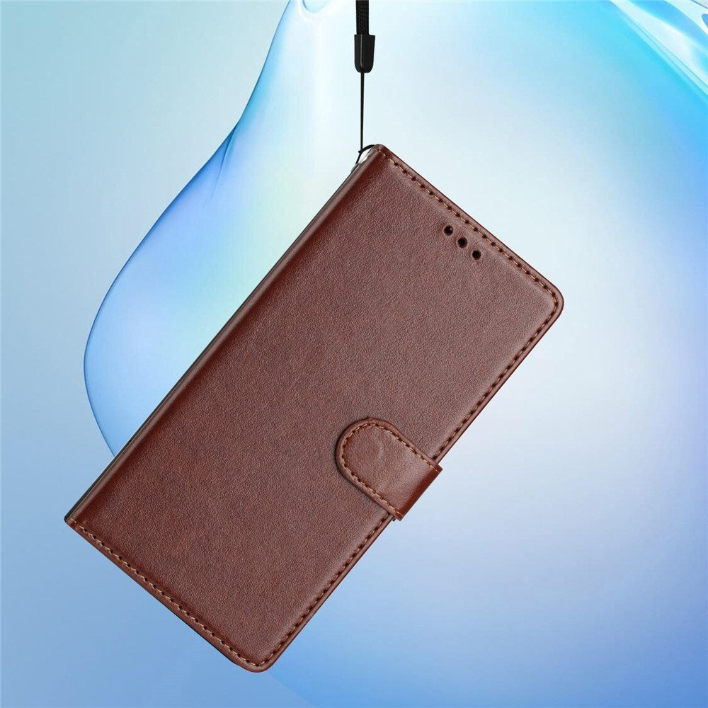 Xiaomi 15T EIDERWOOD Kunstskinn Flippdeksel med Kortholder & Stropp – Brun