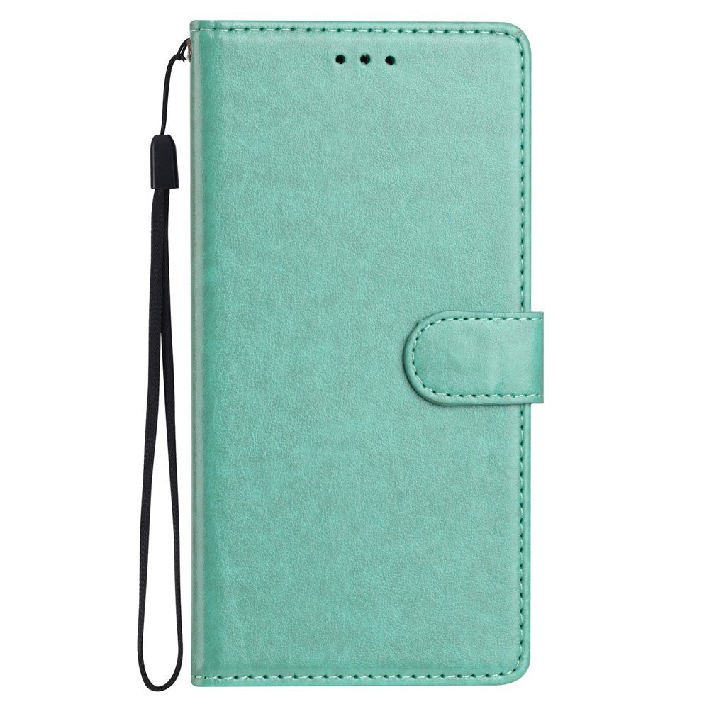 Xiaomi 15T EIDERWOOD Kunstskinn Flippdeksel med Kortholder & Stropp – Grønn