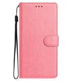 Xiaomi 15T EIDERWOOD Kunstskinn Flippdeksel med Kortholder & Stropp – Rosa