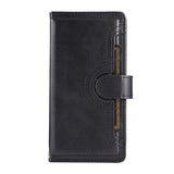iPhone 18 Pro / 17 Pro EIDERWOOD Kunstskinn Flip Deksel m. Lommebok - Svart