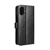 EIDERWOOD Samsung Galaxy A07 Kunstskinn Flip Deksel m. Strop - Svart