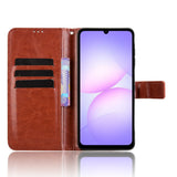 EIDERWOOD Samsung Galaxy A07 Kunstskinn Flip Deksel m. Strop - Brun