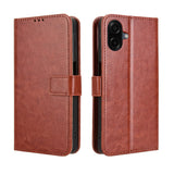 EIDERWOOD Samsung Galaxy A07 Kunstskinn Flip Deksel m. Strop - Brun