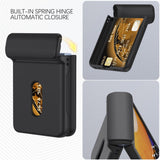 EIDERWOOD Samsung Galaxy Z Flip7 Hard Plast Deksel m. Kortholder - Svart