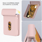 EIDERWOOD Samsung Galaxy Z Flip7 Hard Plast Deksel m. Kortholder - Rosa