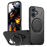 EIDERWOOD iPhone 17 Deksel med Roterende Kickstand – Svart