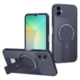 Samsung Galaxy A07 EIDERWOOD Hybrid Deksel med Stativfunksjon - MagSafe Kompatibel - Blå
