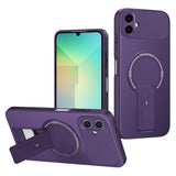 Samsung Galaxy A07 EIDERWOOD Hybrid Deksel med Stativfunksjon - MagSafe Kompatibel - Lilla