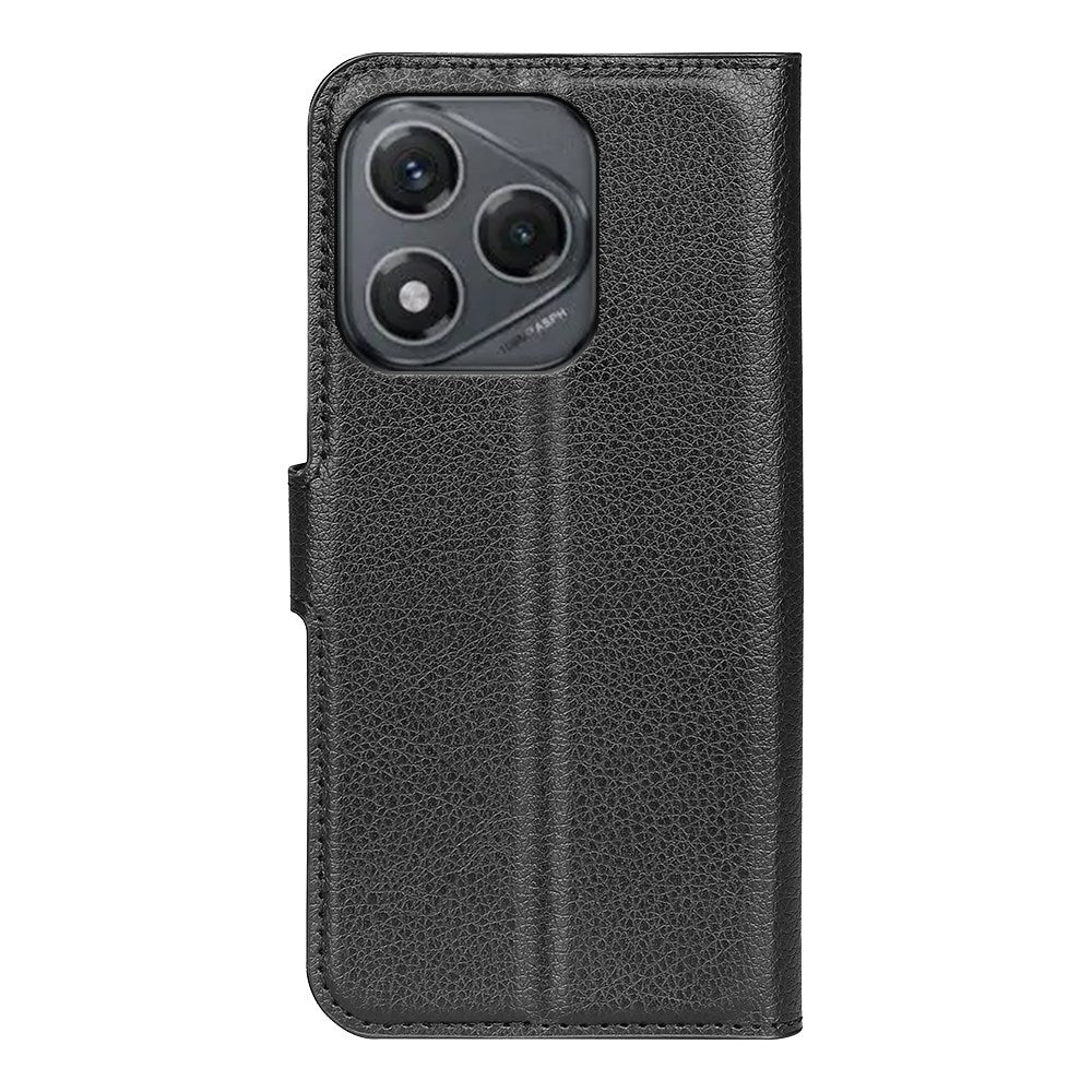 EIDERWOOD Honor 400 Smart Kunstskinn Flip Deksel m. Kortholder & Ståfunksjon - Svart
