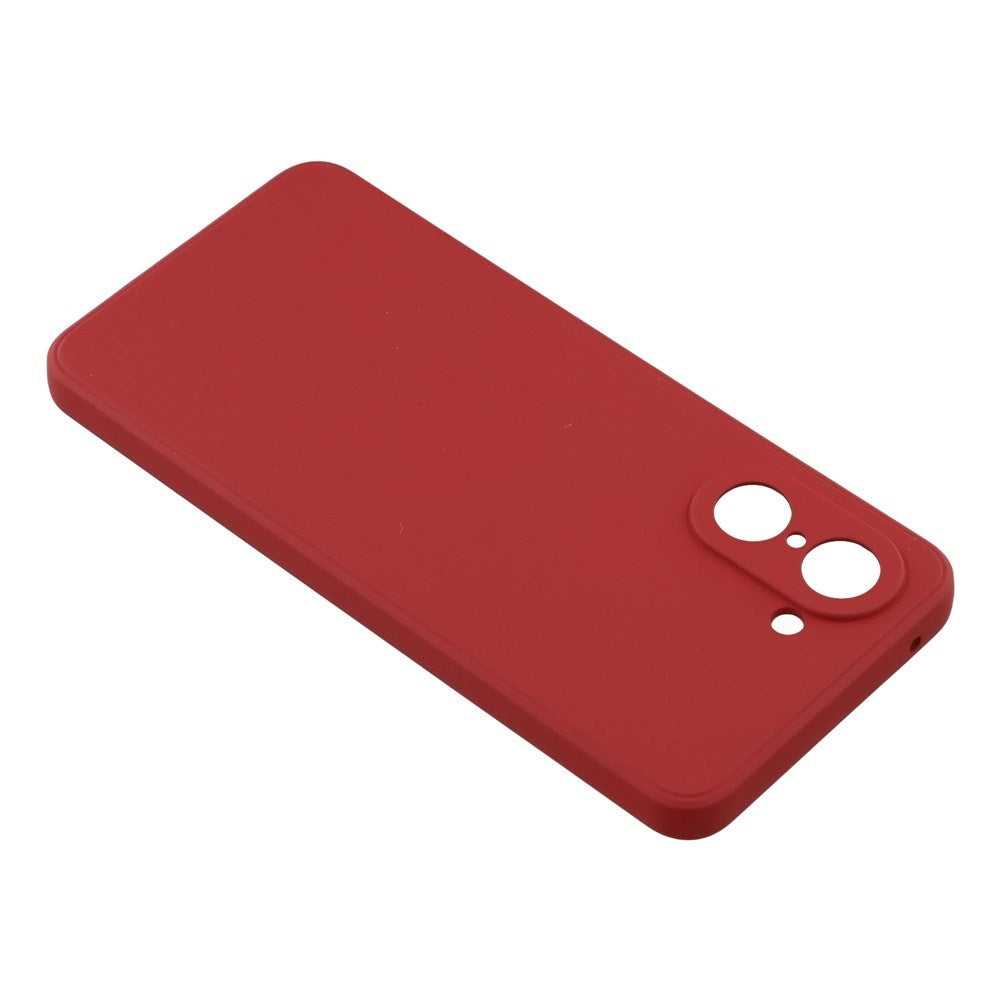 EIDERWOOD OnePlus Nord CE5 Fôret Fleksibelt Plast Deksel - Mørkrød