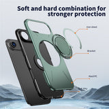 EIDERWOOD iPhone Air Deksel med Roterende Kickstand – Grønn