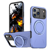 EIDERWOOD iPhone 17 Pro Deksel med Roterende Kickstand – Lilla