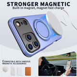 EIDERWOOD iPhone 17 Pro Deksel med Roterende Kickstand – Lilla