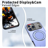 EIDERWOOD iPhone 17 Pro Max Deksel med Roterende Kickstand – Lilla