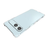 EIDERWOOD Sony Xperia 10 VII Plast Deksel med Støtdempende Hjørner - Gjennomsiktig