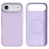iPhone Air 2-i-1 Silikon- og Hard Plast Deksel – MagSafe-kompatibelt – Lys Lilla