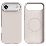 iPhone Air 2-i-1 Silikon- og Hard Plast Deksel – MagSafe-kompatibelt – Hvit