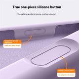 iPhone Air 2-i-1 Silikon- og Hard Plast Deksel – MagSafe-kompatibelt – Lys Grønn
