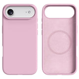 iPhone Air 2-i-1 Silikon- og Hard Plast Deksel – MagSafe-kompatibelt – Rosa