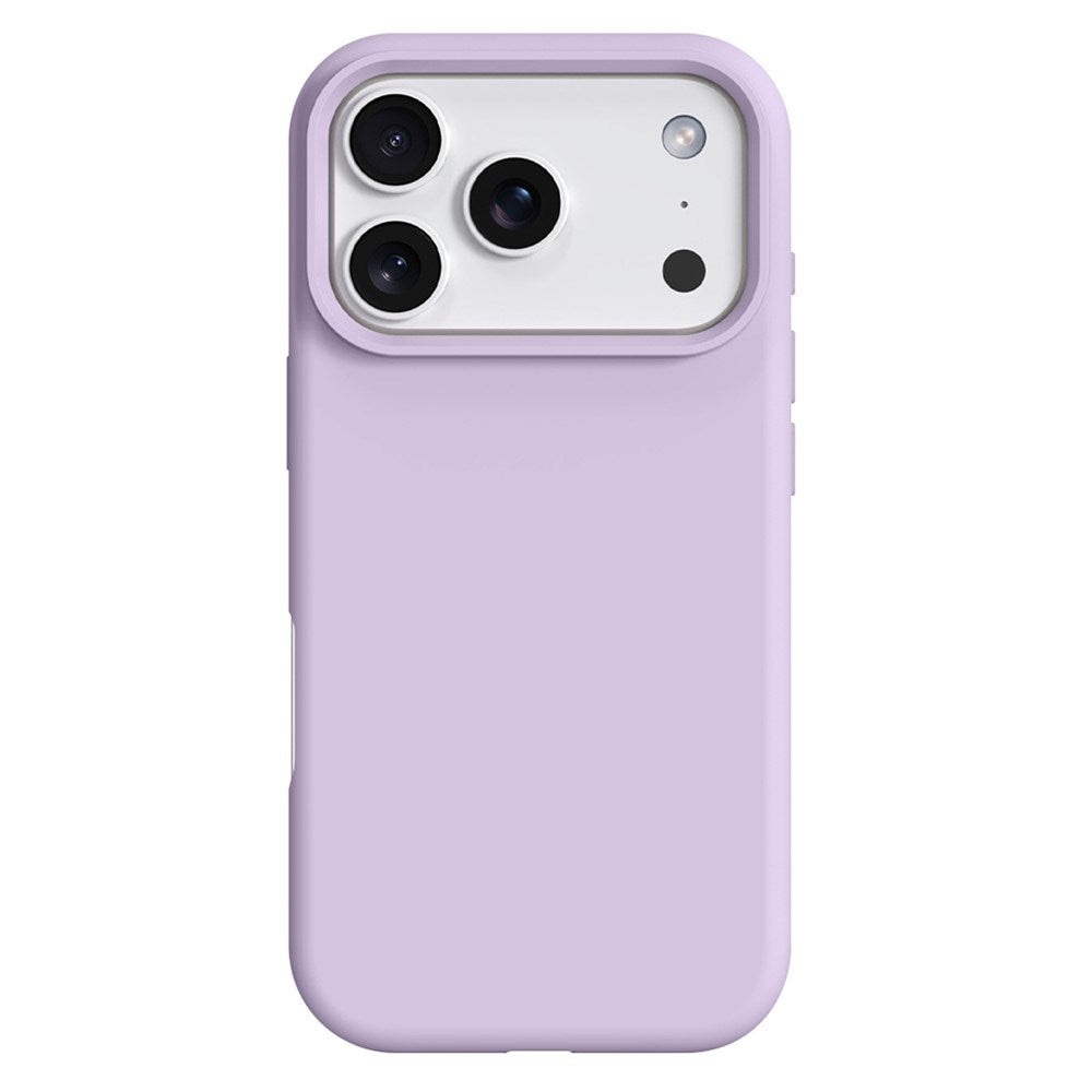 iPhone 17 Pro Max 2-i-1 Silikon- og Hard Plast Deksel – MagSafe-kompatibelt – Lys Lilla