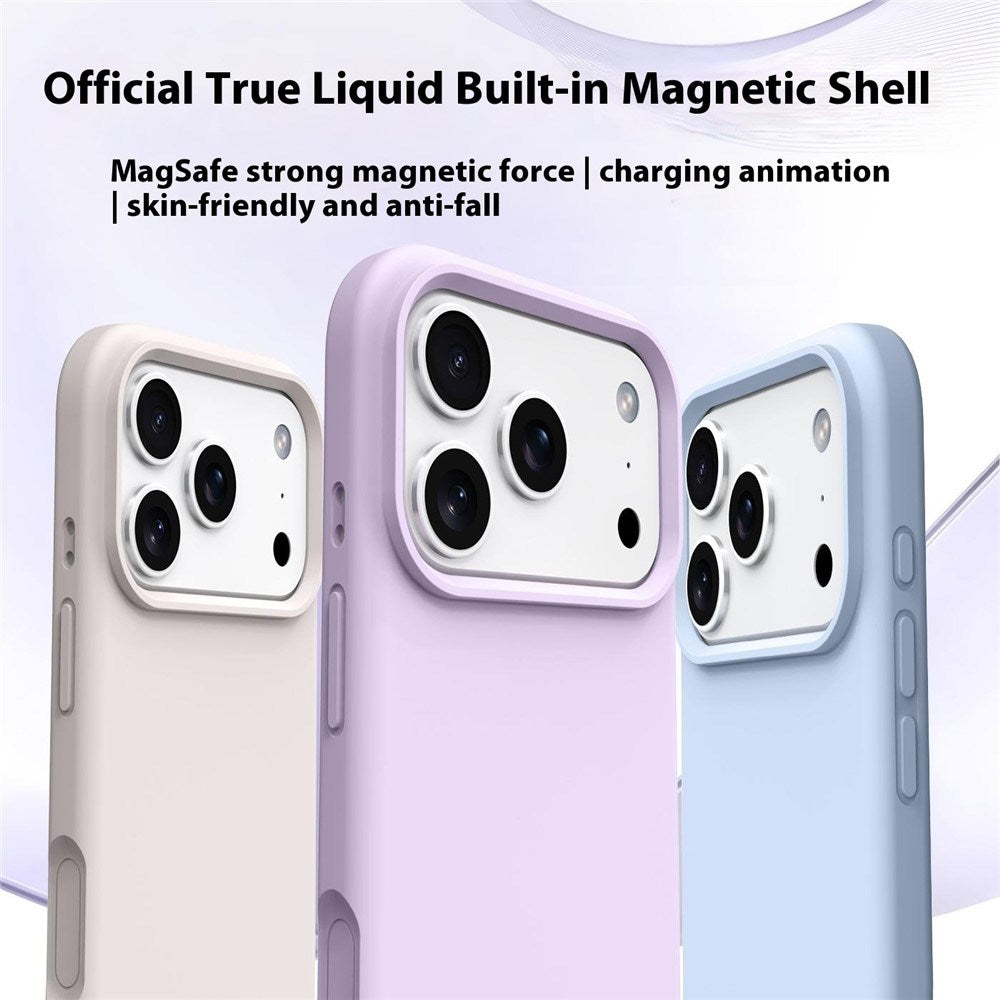 iPhone 17 Pro Max 2-i-1 Silikon- og Hard Plast Deksel – MagSafe-kompatibelt – Lys Grønn