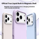 iPhone 17 Pro Max 2-i-1 Silikon- og Hard Plast Deksel – MagSafe-kompatibelt – Gul