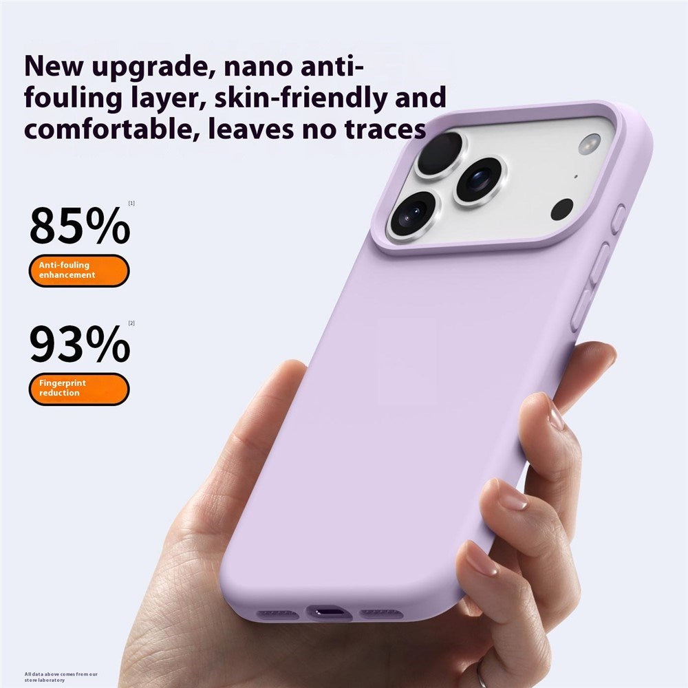 iPhone 17 Pro Max 2-i-1 Silikon- og Hard Plast Deksel – MagSafe-kompatibelt – Babyblå