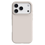 iPhone 17 Pro 2-i-1 Silikon- og Hard Plast Deksel – MagSafe-kompatibelt – Hvit