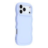 EIDERWOOD iPhone 17 Pro Max Fleksibelt Plast Wavy Deksel - Lilla