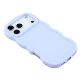 EIDERWOOD iPhone 17 Pro Fleksibelt Plast Wavy Deksel - Lilla