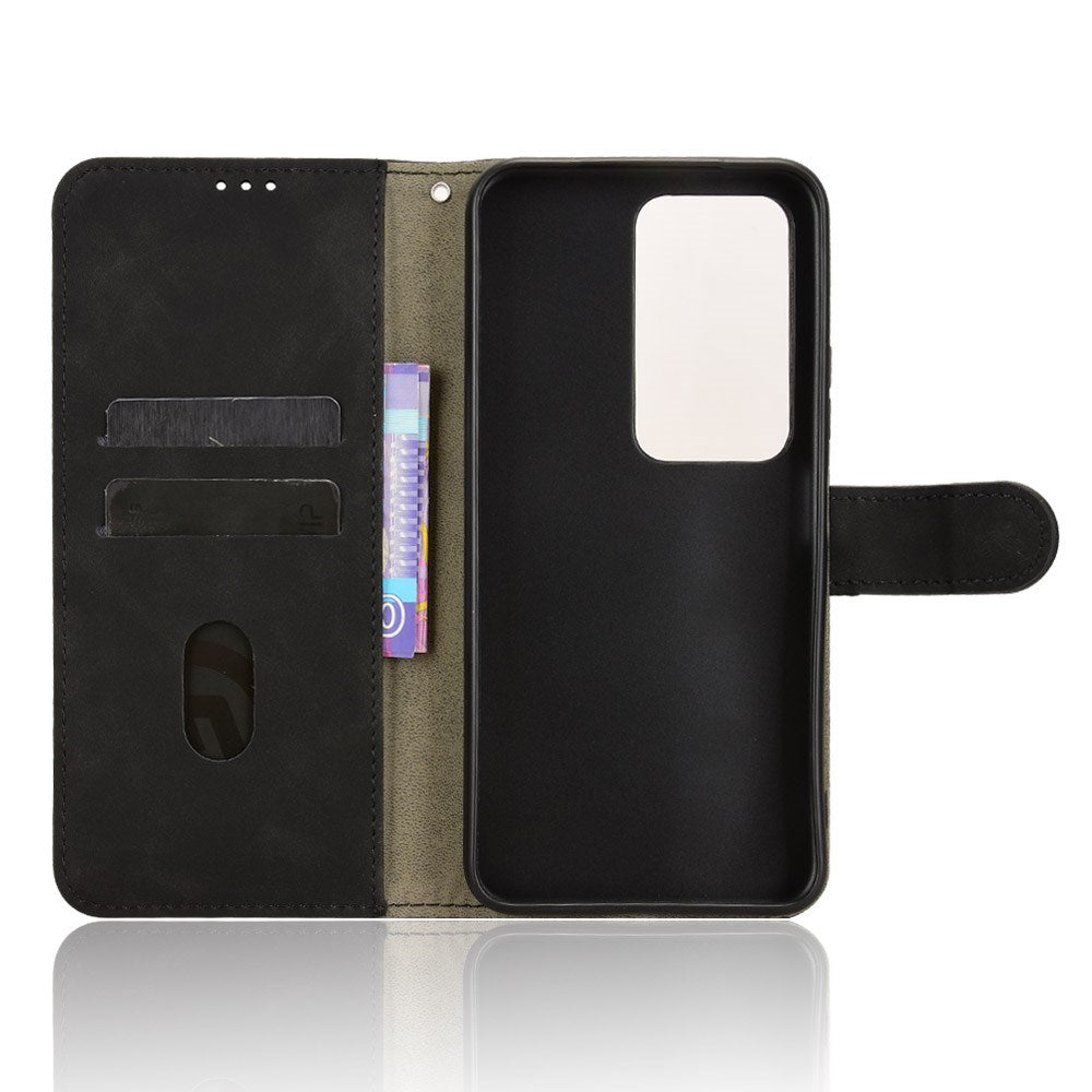 Xiaomi Redmi 15 (5G) EIDERWOOD Kunstskinn Flip Deksel med Kortholder - Svart
