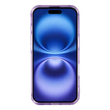 EIDERWOOD iPhone 17 Hybrid Plast Deksel m. Innebygd Kameralinsebeskyttelse - Bølget Mønster / Lilla