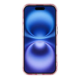 EIDERWOOD iPhone 17 Hybrid Plast Deksel m. Innebygd Kameralinsebeskyttelse - Perlemorsmønster / Rosa