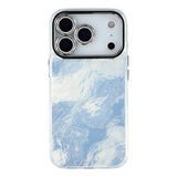 EIDERWOOD iPhone 17 Pro Max Hybrid Plast Deksel m. Innebygd Kameralinsebeskyttelse - Folie Mønster / Sølv