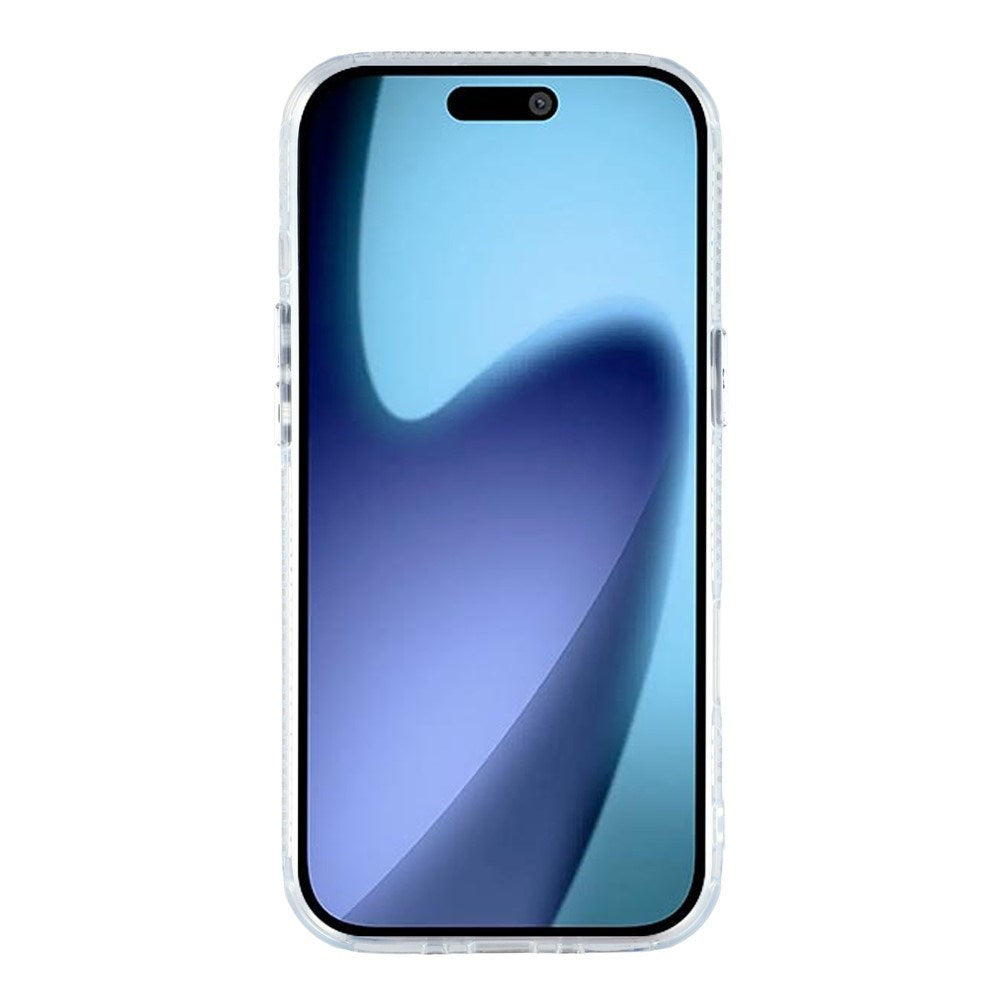 EIDERWOOD iPhone Air Hybrid Plast Deksel m. Innebygd Kameralinsebeskyttelse - Perlemorsmønster / Hvit
