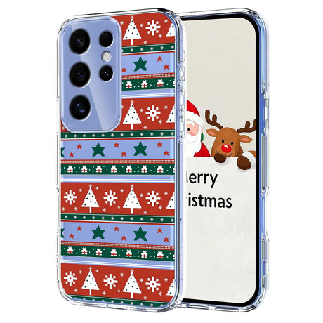 EIDERWOOD Samsung Galaxy S25 Ultra Fleksibelt Plast Juledeksel med Motiv - Gjennomsiktig / Mønster