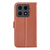 Xiaomi 15T Pro EIDERWOOD Kunstskinn Flip Deksel med Kortholder & Ståfunksjon - Brun