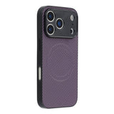 iPhone 18 Pro / 17 Pro EIDERWOOD Hybrid Carbon Deksel - MagSafe Kompatibel - Lilla