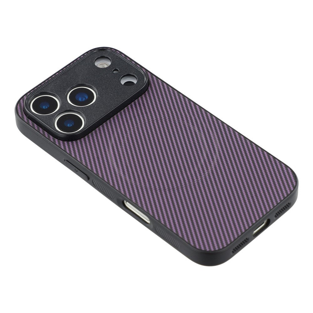iPhone 18 Pro / 17 Pro EIDERWOOD Hybrid Carbon Deksel - MagSafe Kompatibel - Lilla