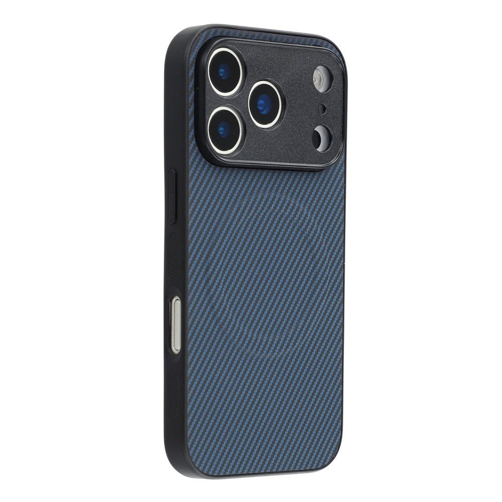 iPhone 18 Pro / 17 Pro EIDERWOOD Hybrid Carbon Deksel - MagSafe Kompatibel - Blå