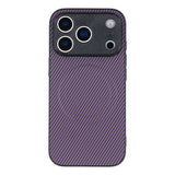 iPhone 18 Pro Max / 17 Pro Max EIDERWOOD Hybrid Carbon Deksel - MagSafe Kompatibel - Lilla