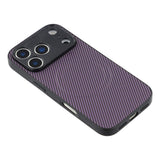 iPhone 18 Pro Max / 17 Pro Max EIDERWOOD Hybrid Carbon Deksel - MagSafe Kompatibel - Lilla