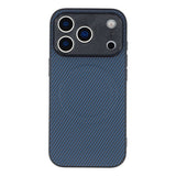 iPhone 18 Pro Max / 17 Pro Max EIDERWOOD Hybrid Carbon Deksel - MagSafe Kompatibel - Blå