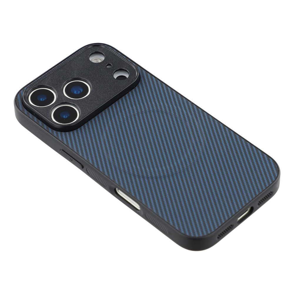 iPhone 18 Pro Max / 17 Pro Max EIDERWOOD Hybrid Carbon Deksel - MagSafe Kompatibel - Blå